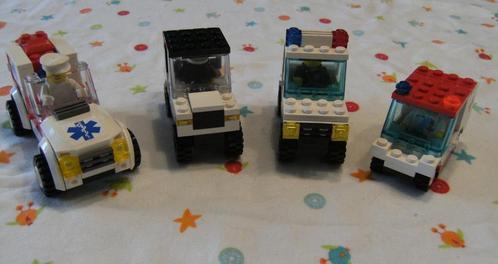 4 Div. Lego auto´s, Kinderen en Baby's, Speelgoed | Duplo en Lego, Gebruikt, Lego, Losse stenen, Ophalen of Verzenden