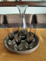 Art Deco Wijn/Likeur Set - 7 Delig, Glas of Glazen, Ophalen of Verzenden, Overige stijlen, Glas