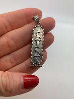 K593 Prachtige zilveren hanger symbolen Egypte, Sieraden, Tassen en Uiterlijk, Kettinghangers, Ophalen of Verzenden, Zilver, Zilver