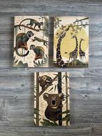 Wanddecoratie, houten panelen dieren, Huis en Inrichting, Ophalen of Verzenden, Zo goed als nieuw