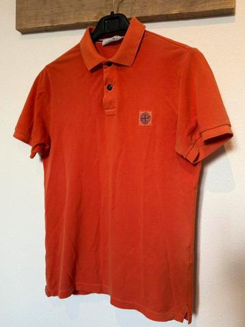 Stone Island | Polo | Oranje | M beschikbaar voor biedingen