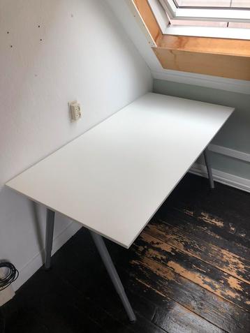Wit 160x80 hoogte verstelbaar bureau