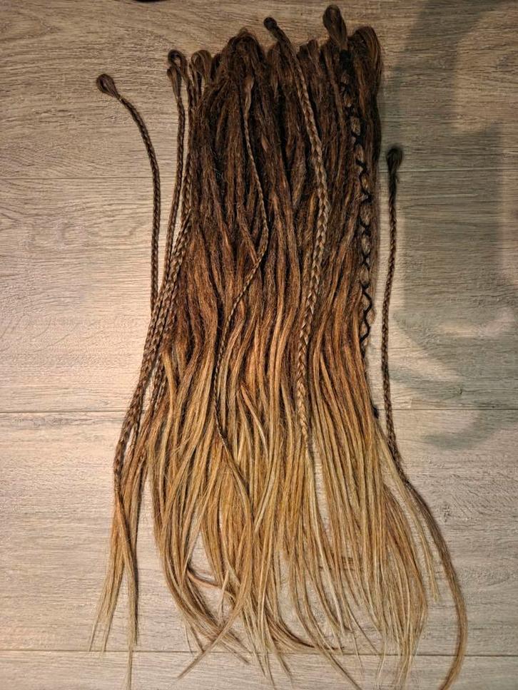 Nieuwe Dreadlock set 55cm (back length), Sieraden, Tassen en Uiterlijk, Uiterlijk | Haarverzorging, Nieuw, Ophalen