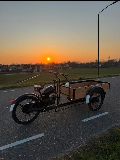 Gazelle bakbrommer / bakfietsbrommer te koop of leuke ruil, Fietsen en Brommers, Brommers | Oldtimers, Overige merken, Ophalen