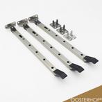 3x AXA RVS Uitzetarmen | 34 cm | 35 cm, Ophalen of Verzenden, Gebruikt, Rvs, Schuif of Grendel