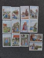 13 oude kleurenkaarten Marken,  vrouwen, kinderen interieurs, Verzenden, 1940 tot 1960, Ongelopen, Noord-Holland