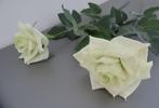 2 lange rozen met dauwdruppels, van zijde, 75 cm lang, nieuw, Ophalen, Nieuw