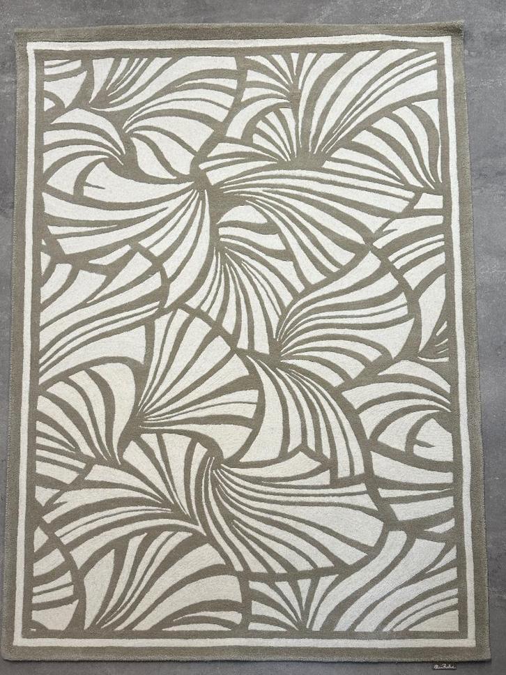 Brink en Campman FB vloerkleed, Japanese Fans Ivory 200x280, Huis en Inrichting, Stoffering | Tapijten en Kleden, Nieuw, 150 tot 200 cm