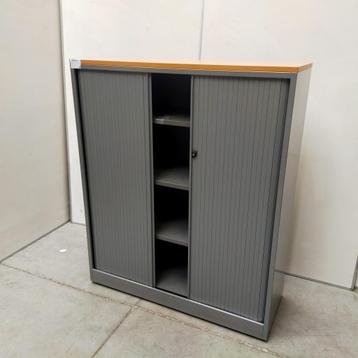 Ahrend roldeurkast beuken blad - 145x120x45 cm beschikbaar voor biedingen