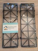 2 Nieuwe metalen raamschermen voor foto's, Ophalen, Nieuw