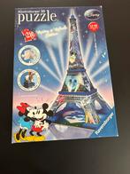 Ravensburger 3D Puzzel Disney Eiffeltoren, Ophalen of Verzenden, Meer dan 50 stukjes, Zo goed als nieuw, 6 jaar of ouder
