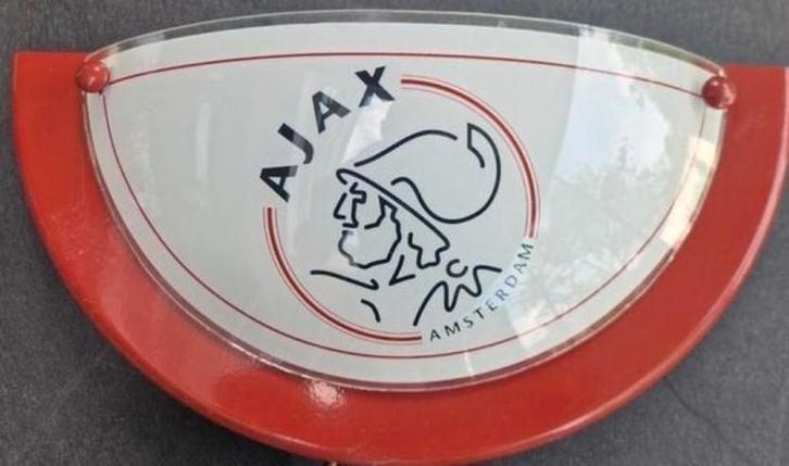 Ajax Wandlamp - Uniek Item!, Verzamelen, Sportartikelen en Voetbal, Gebruikt, Overige typen, Ajax, Ophalen of Verzenden