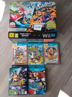 Mooie Nintendo Wii U in doos met 8 spellen, Met 2 controllers, Gebruikt, Ophalen