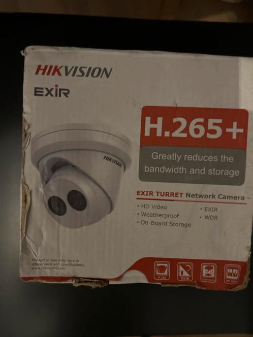 Hikvision EXIR Turret Camera H.265+, Audio, Tv en Foto, Videobewaking, Nieuw, Buitencamera, Ophalen of Verzenden