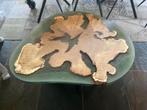 Epoxy salontafel inclusief onderstel, Ophalen, Nieuw, 75 cm of meer, 60 cm of meer