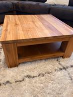 Salontafel(s) teakhout, Huis en Inrichting, Tafels | Salontafels, Ophalen, 50 tot 100 cm, Zo goed als nieuw, Minder dan 50 cm