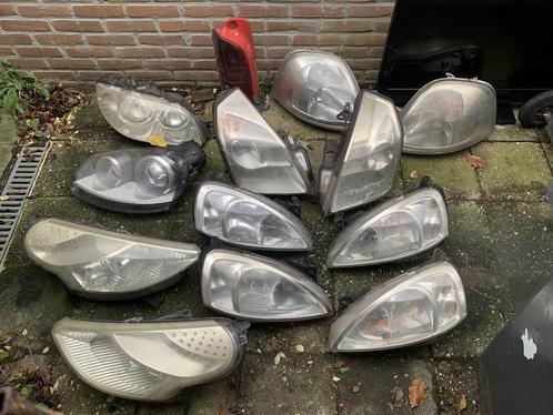 partij auto onderdelen 12x koplamp , 2x achterlicht, Auto-onderdelen, Verlichting, Gebruikt, Ophalen