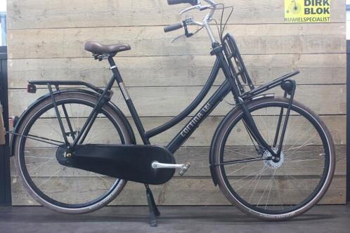 Cortina U4 dames transportfiets 7v Jet Black met garantie, Fietsen en Brommers, Fietsen | Dames | Damesfietsen, Gebruikt