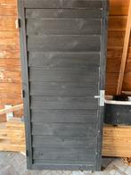 Mooie stevige douglashouten deur, Tuin en Terras, Ophalen, 100 tot 150 cm, 200 cm of meer, Zo goed als nieuw