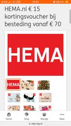 15 euro korting bon voor 7,50 euro, Tickets en Kaartjes, Kortingen en Cadeaubonnen, Eén persoon, Kortingsbon