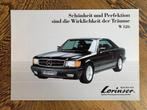 Zeldzame folder Mercedes-Benz S-klasse W126 Lorinser, Ophalen of Verzenden, Nieuw, Mercedes, Lorinser