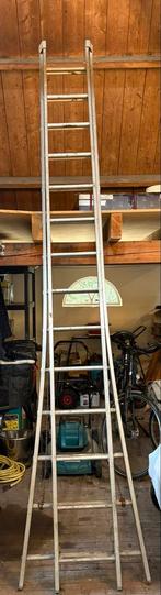 Aluminium Opsteekladder - Uitschuifbaar, Ophalen, Gebruikt, Ladder, Opvouwbaar of Inschuifbaar