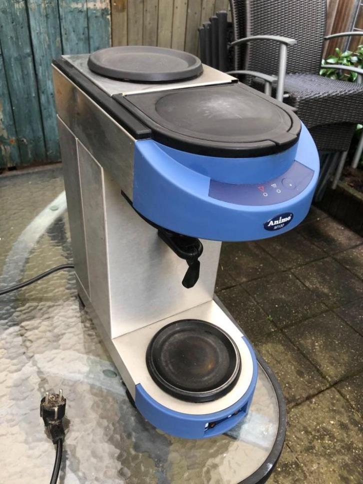 Professionele Koffiezetter, koffiezet apparaat Animo M100, Witgoed en Apparatuur, Koffiezetapparaten, Zo goed als nieuw, Gemalen koffie
