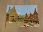 Waalwijk, raadhuis met politiebureau/auto 1979, 1960 tot 1980, Ongelopen, Noord-Brabant, Verzenden