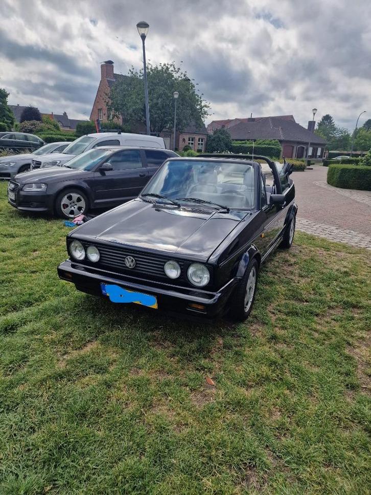Volkswagen Golf M1/AE Cabriolet Karmann, Auto's, Oldtimers, Particulier, Elektrische ramen, Lichtmetalen velgen, Volkswagen, Benzine