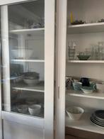 Nette servieskast met glazen deuren, Antiek en Kunst, Ophalen