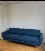 Sofacompany - 3 zitsbank Vera blauw - nieuw, Nieuw, Rechte bank, 75 tot 100 cm, Hout
