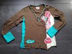 Leuk shirt van O'Bleu maat XXS, als nieuw, Kleding | Dames, Bruin, Ophalen of Verzenden, Zo goed als nieuw, O'Bleu