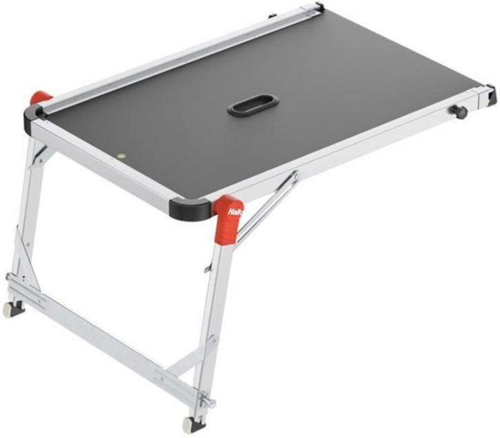 Hailo  Trapplatform Zilver/Zwart - 9940-301 Tp2 Pro, Doe-het-zelf en Verbouw, Ladders en Trappen, Nieuw, Trap, Minder dan 2 meter