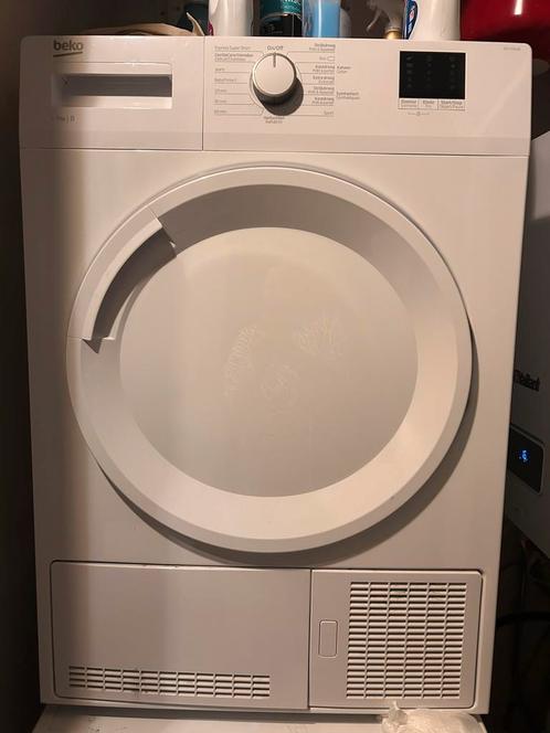 Beko DCU 7230 BX Condensdroger (defect), Witgoed en Apparatuur, Wasdrogers, Gebruikt, Condens, Voorlader, 6 tot 8 kg, 85 tot 90 cm