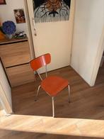 Oranje formica stoeltje 🍊, Huis en Inrichting, Stoelen, Ophalen, Overige materialen, Gebruikt, Overige kleuren