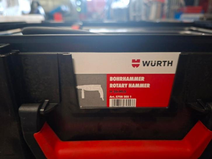 Würth Boorhamer H 26 MLS - Krachtige Boorhamer, Doe-het-zelf en Verbouw, Gereedschap | Boormachines, Ophalen of Verzenden