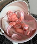 Baby popje in leuk wagentje, prematuurtje, Verzenden, Nieuw