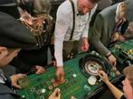 Roulette en blackjack tafelblad te huur (zonder tafel), Ophalen, Zo goed als nieuw, Overige