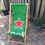 Heineken strandstoel, Tuin en Terras, Ophalen, Zo goed als nieuw, Inklapbaar
