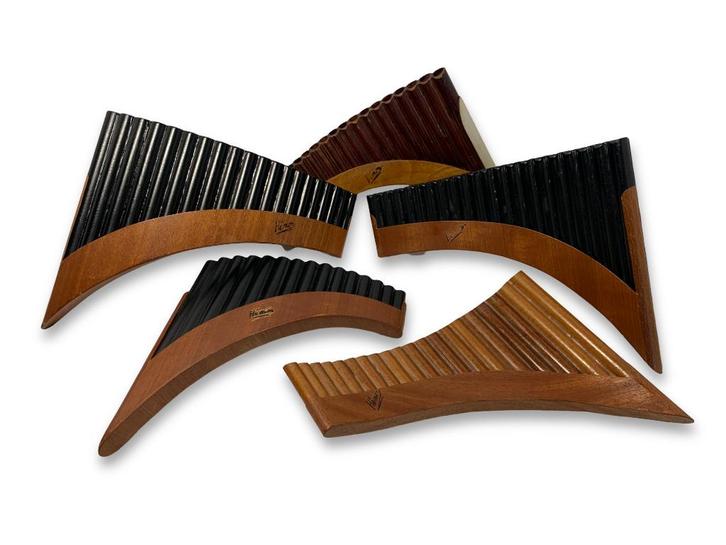 Panfluiten van Sedje Hémon, Muziek en Instrumenten, Blaasinstrumenten | Overige, Gebruikt, Houtblazer, Ophalen of Verzenden