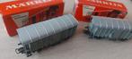 2 Märklin SBB/CFF gesloten goederenwagens artnr 4605 in ovp, Hobby en Vrije tijd, Modeltreinen | H0, Wisselstroom, Wagon, Ophalen of Verzenden