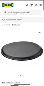 Eetkamerstoel 4x Ikea, donkerbruin/Sefast zwart, Ophalen of Verzenden, Zo goed als nieuw, Zwart, Vier