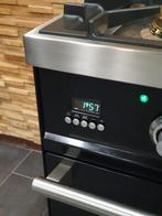 🔥Luxe Boretti Fornuis 100cm hoogglans zwart & rvs 6 pits, Witgoed en Apparatuur, Fornuizen, Niet ingevuld, 60 cm of meer, Niet ingevuld
