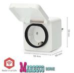 SmartLife Zigbee Stekker, Outdoor Stopcontact, Energiemeter, Nedis SmartLife, Minder dan 30 watt, Overige typen, Nieuw