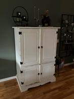 Witte Computerkast, Huis en Inrichting, Kasten | Computermeubels, Ophalen, Gebruikt, Overige houtsoorten