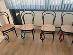 Stoelenmatterij bied aanThonet Riet en Bies Stoelenmatterij, Gebruikt, Zwart, Ophalen of Verzenden, Vijf, Zes of meer stoelen