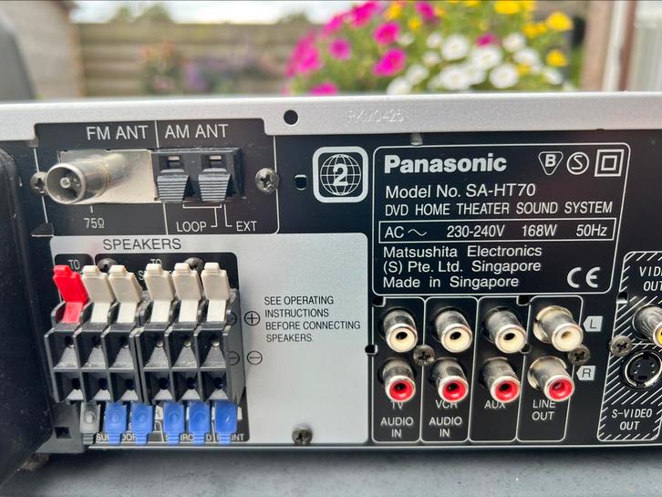 Panasonic 5-disc home cinema dvd speler/wisselaar, Audio, Tv en Foto, Dvd-spelers, Zo goed als nieuw, Panasonic, Ophalen
