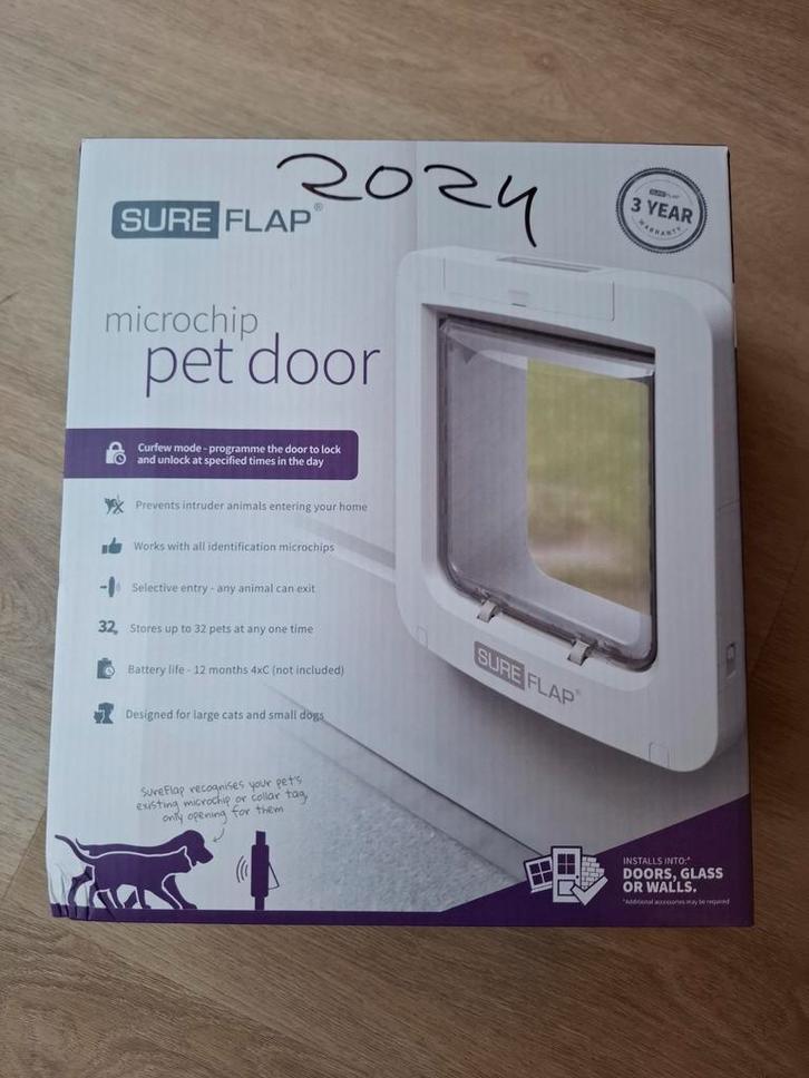SureFlap Microchip Kattenluik - Nieuwstaat, Dieren en Toebehoren, Katten-accessoires, Zo goed als nieuw, Ophalen of Verzenden