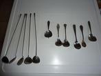 verzameling oude lepeltjes lange en korte, Antiek en Kunst, Antiek | Bestek, Ophalen of Verzenden