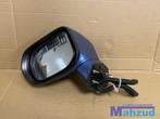HONDA CIVIC 8 FD FA SEDAN Blauw B537M Links spiegel buiten 2, Honda, Gebruikt, -, -